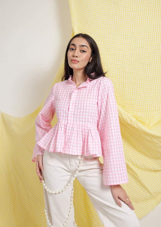 Summer blush top