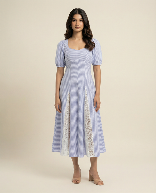 Tulip Green Maxi Dress