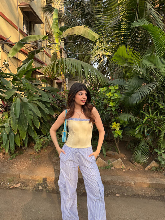 Thea Turner in Costa Brava set Yellow