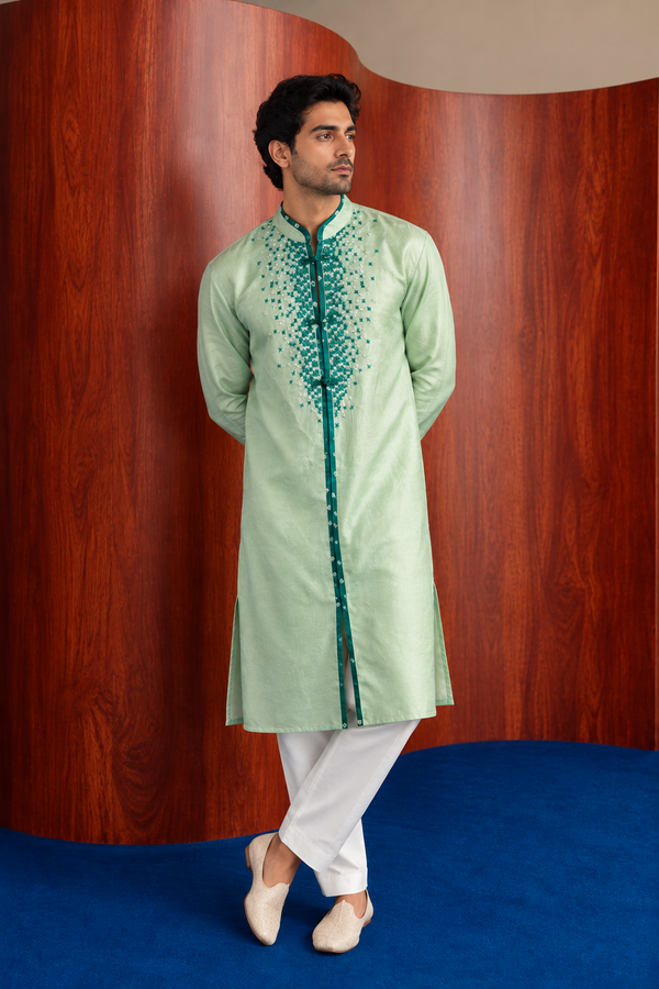 Cross-Stitch Men's kurta