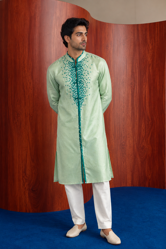 Cross-Stitch Men's kurta