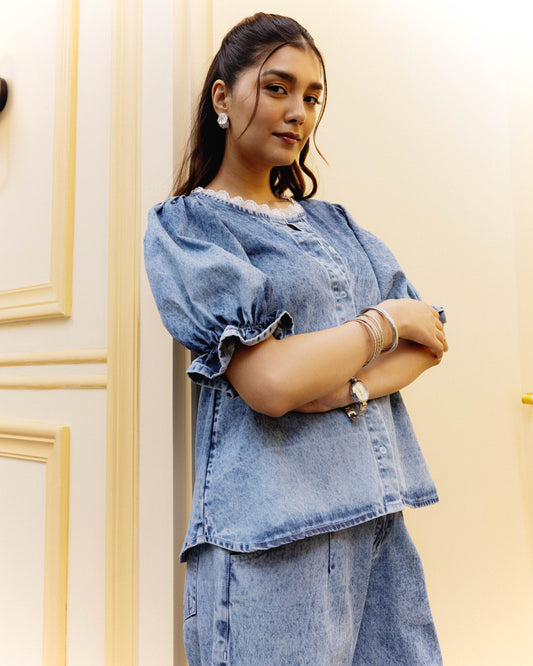 Monday blues top