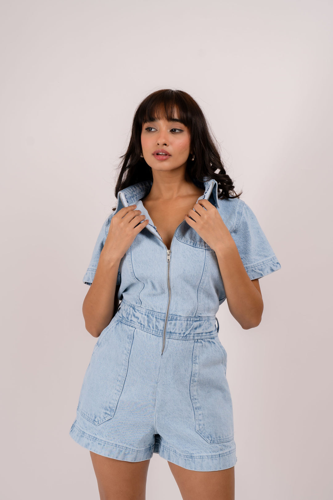 Playsuit- Denim romper