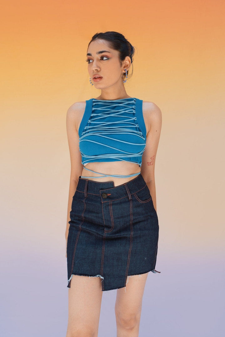 Blue jean baby skirt - Osé Studios