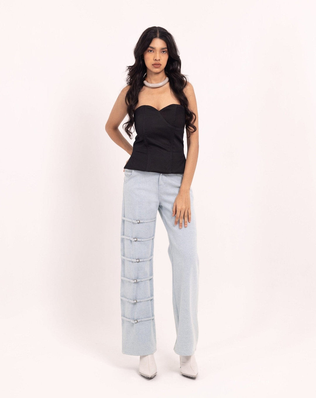 Cloud buckle pants - Osé Studios