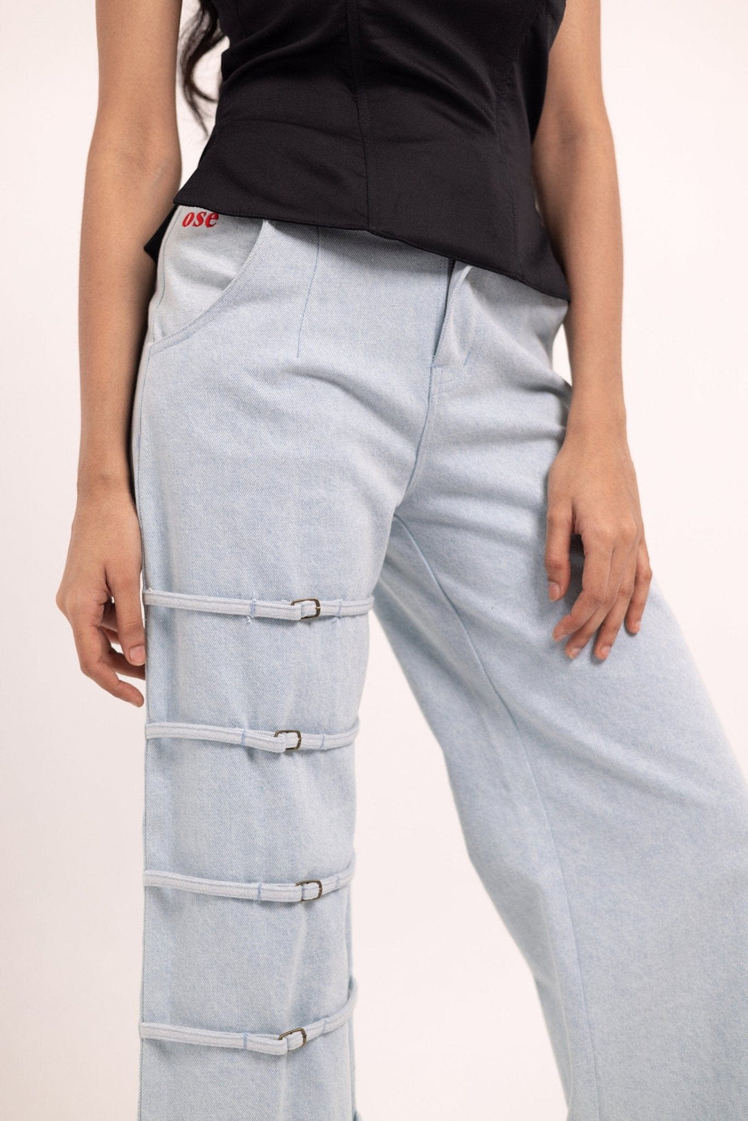 Cloud buckle pants - Osé Studios