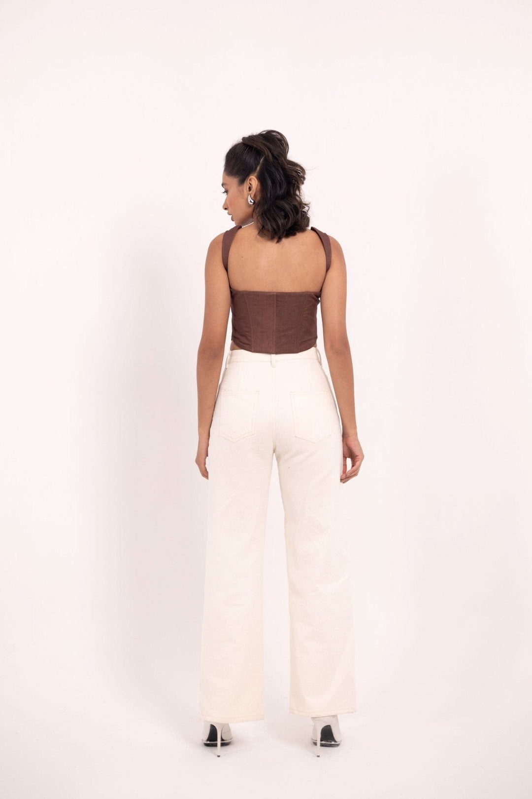 Ivory buckle pants - Osé Studios