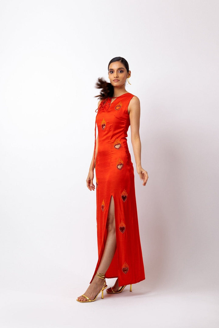 Osé Studios Clothing Flamin' heart dress