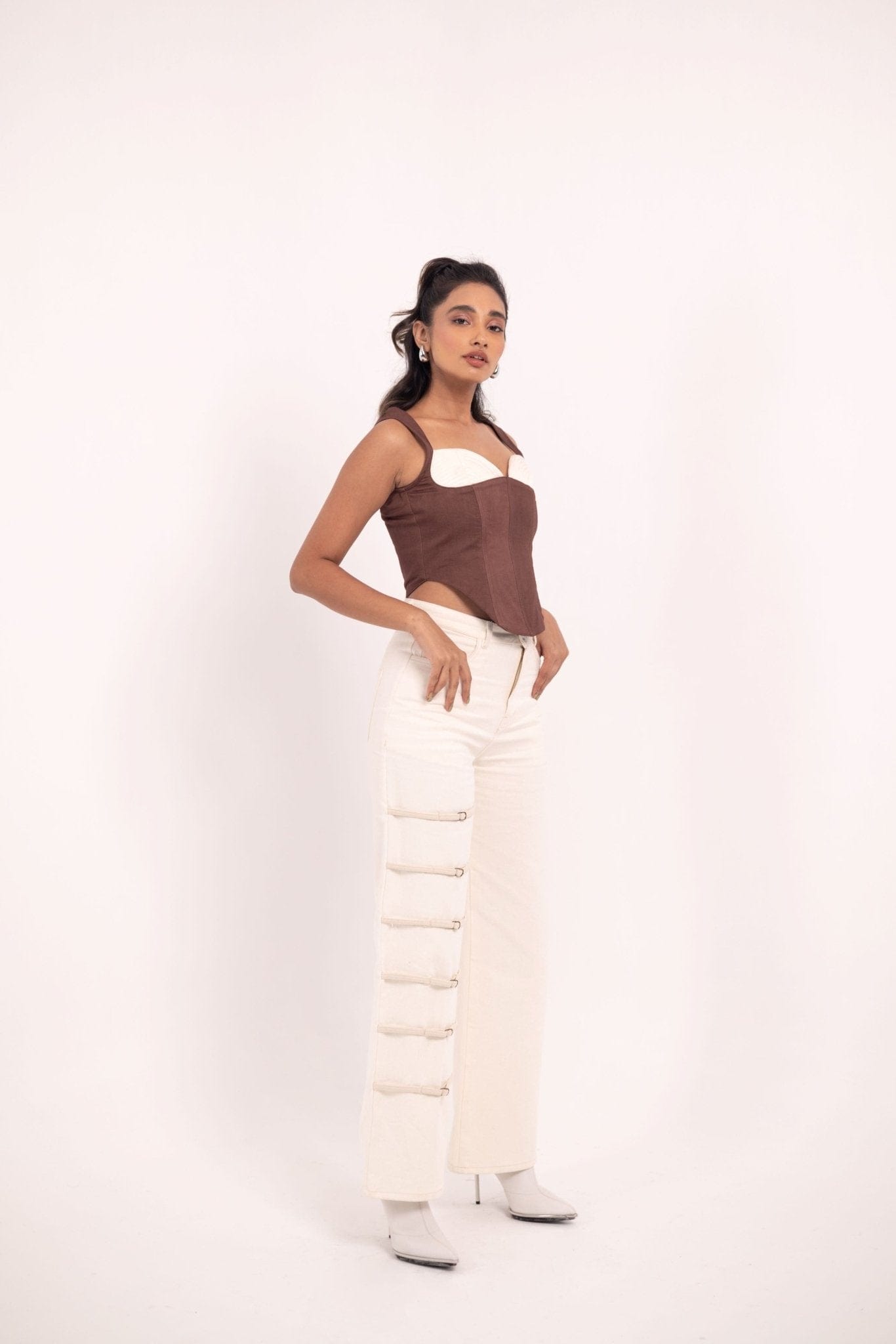 Osé Studios Clothing Mocha swirl corset