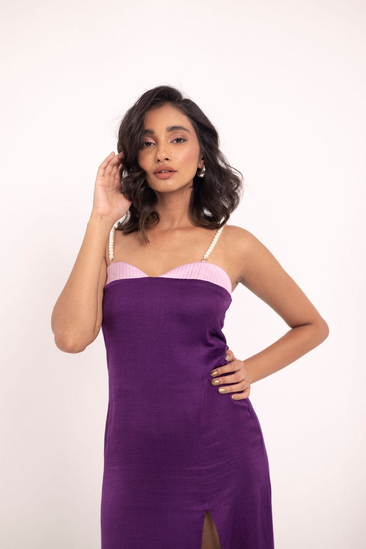 Osé Studios Clothing Regal plum dress