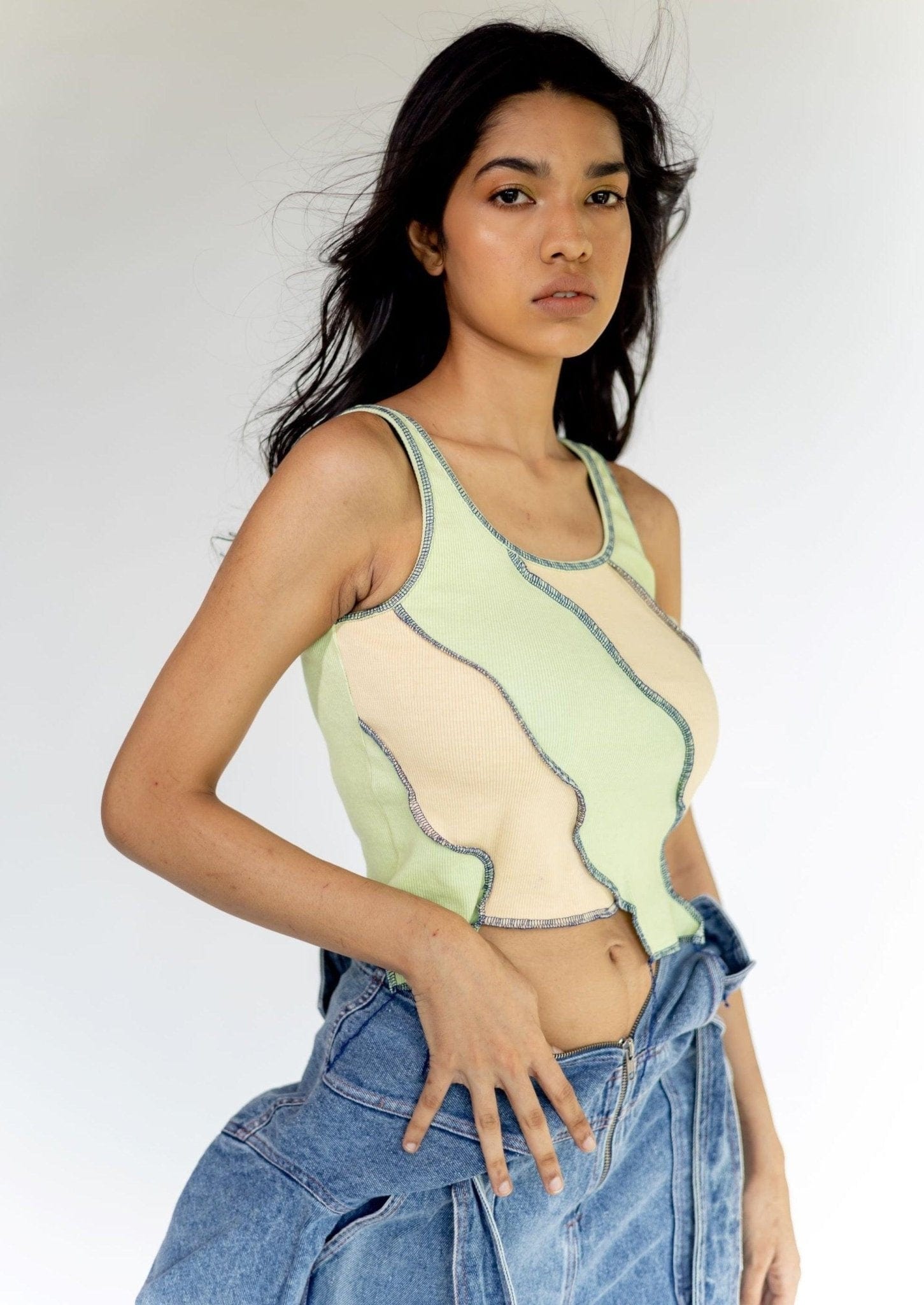osestudios Clothing Summer Sorbet reversible top
