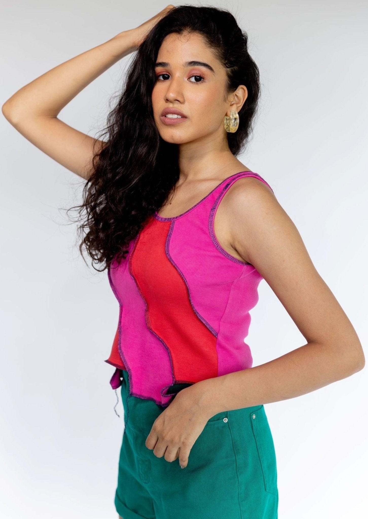 osestudios Clothing Summer Sorbet reversible top